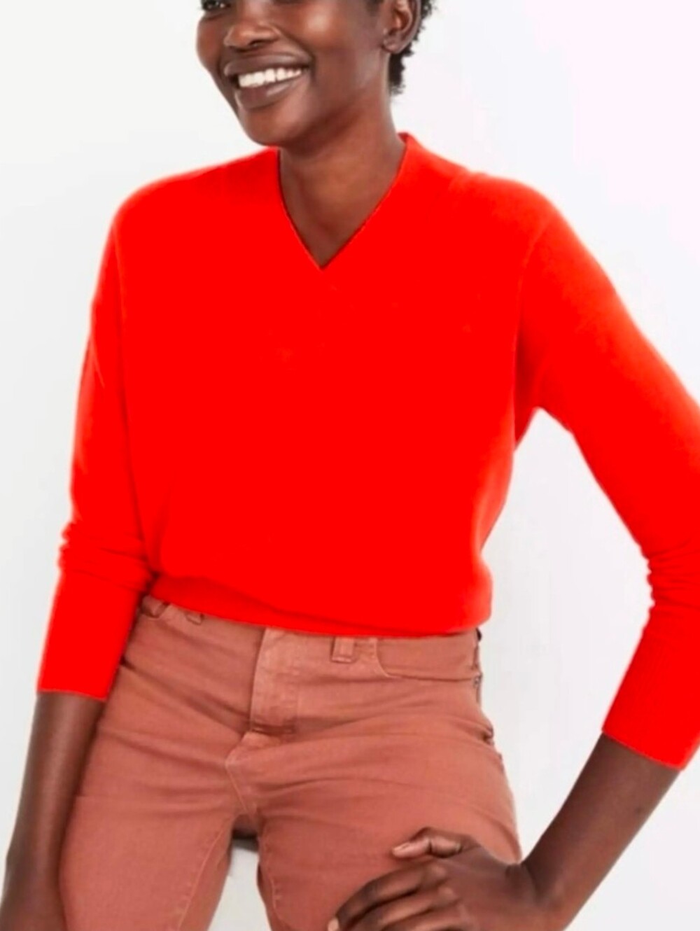 Madewell Cashmere V Neck Sweater XXS
